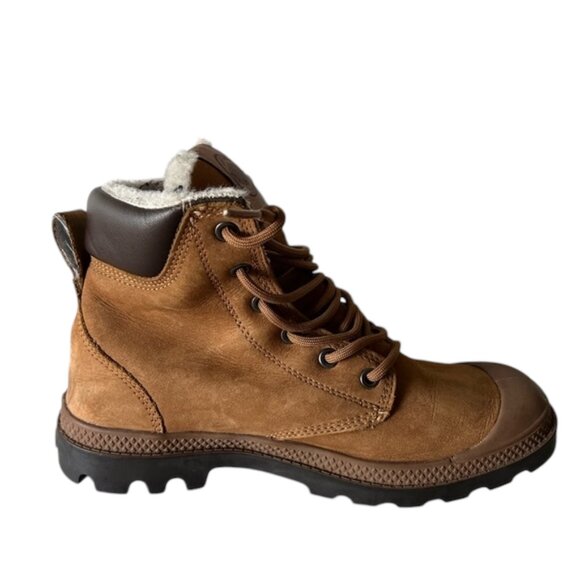 Palladium pampa amber gold boots size 6.5 - Picture 2 of 4